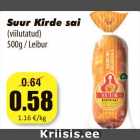 Suur Kirde sai
(viilutatud)
500g / Leibur