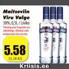 Allahindlus - Maitseviin
Viru Valge
38%,0,5L / Liviko