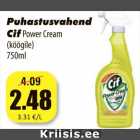 Allahindlus - Puhastusvahend
Cif Power Cream
(köögile)
750ml