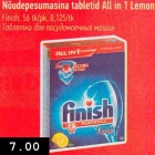 Nõudepesumasina tabletid All in 1 Lemon