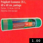 Prügikott Economic 35 L, 60 x 60 cm, paelaga