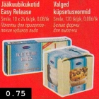 Allahindlus - Jääkuubikukotid Easy Release Smile, 10 x 24 tk/pk; Valged küpsetusvormid Smile, 120 tk/pk