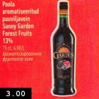 Poola aromatiseeritud puuviljavein Sunny garden Forest Fruits