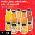 Allahindlus - Apelsini-, õuna-, multivitamiini-, greibi- või tomatimahl