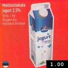 maitsestamata jogurt 2,5%