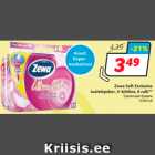 Allahindlus - Zewa Soft Exclusive
 tualettpaber, 4-kihiline, 6 rulli**