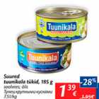 Allahindlus - Suured tuunikala tükid, 185 g