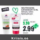 Allahindlus - NEUTROGENA
KÄTEKREEM 75 ML