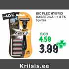 Allahindlus - BIC FLEX HYBRID
RASEERIJA 1 + 4 TK