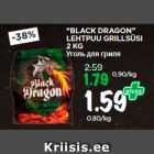 Allahindlus - “BLACK DRAGON”
LEHTPUU GRILLSÜSI
2 KG