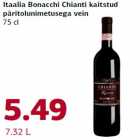 Allahindlus - Itaalia Bonacchi Chianti kaitstud
päritolunimetusega vein
75 cl