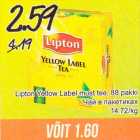 Lipton Yellow Label must tee, 88 pakki