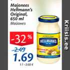 Allahindlus - Majonees Hellmann´s Original, 650 g