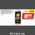 Allahindlus - Alkoholivaba siider
Kopparberg Pear, 50 cl