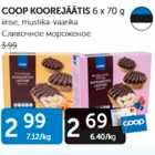 Allahindlus - COOP KOOREJÄÄTIS 6 X 70 g