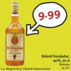 Allahindlus - Brändi Fundador,
40%, 70 cl