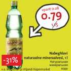 Allahindlus - Nabeghlavi
naturaalne mineraalvesi, 1 l