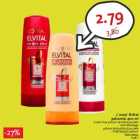 Allahindlus - L`oreal Elvital
palsamid, 400 ml
•Color-Vive palsam värvitud juustele
•Anti-Breakage
palsam kahjustatud juustele
•Total Repair5 palsam