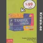 Allahindlus - Tampax Compaq Regular tampoonid,