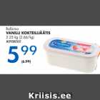 Allahindlus - Balbino VANILLI KOKTEILIJÄÄTIS 2,25 kg