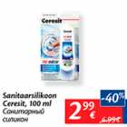 Allahindlus - Sanitaarsilikoon Ceresit, 100 ml