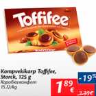 Allahindlus - Kompvekikarp Toffifee, Storck, 125 g