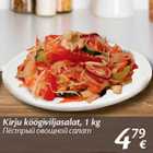 Allahindlus - Kirju köögiviljasalat, 1 kg