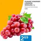 Allahindlus - PUNANE VIINAMARI CRIMSON SEEDLESS, KG