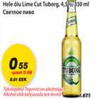 Allahindlus - Hele õlu Lime Cut Tuborg