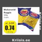 Allahindlus - Makaronid 
Reggia
500g 
3 sorti