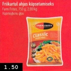 Friikartul ahjus küpsetamiseks