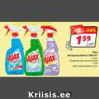 Allahindlus - Ajax
aknapesuvahend, 500 ml*