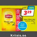 Allahindlus - Lipton Yellow Label
must tee, 240 g**
