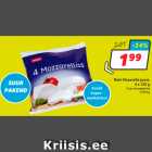 Allahindlus - Rimi Mozarella juust,
4 x 125 g