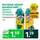 Allahindlus - Don Simon värskelt pressitud mahl 1 L