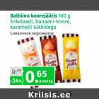 Allahindlus - balbino koorejäätis 100 g