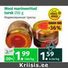 Allahindlus - Wool marineeritud tursk 250 g