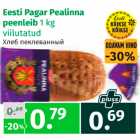 Allahindlus - Esti Pagar Pealinna peenleib 1 kg