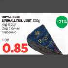 Allahindlus - ROYAL BLUE SlNIHALLITUSJUUST 100g