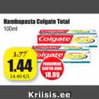 Allahindlus - Hambapasta Colgate Total
100ml
