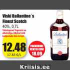 Allahindlus - Viski Ballantine´s
Finest Scotch