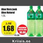 Allahindlus - Aloe Vera jook
Aleo Natural
1,5L 
