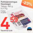 Allahindlus - Rukkipaneeringus fileesteigid Tallegg, 495 g