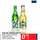 Allahindlus - Hele õlu Tuborg, 330 ml