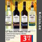 Allahindlus - GT kuiv vein Andes, 750 ml