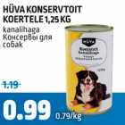 HÜVA KONSERVTOIT KOERTELE 1,25 KG