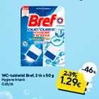 WC-tabletid Bref, 2 tk x 50 g