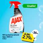 WC-puhastusvahend
Ajax, 500 ml