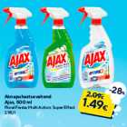 Aknapuhastusvahend
Ajax, 500 ml