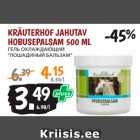 Allahindlus - KRÄUTERHOF JAHUTAV
HOBUSEPALSAM 500 ML